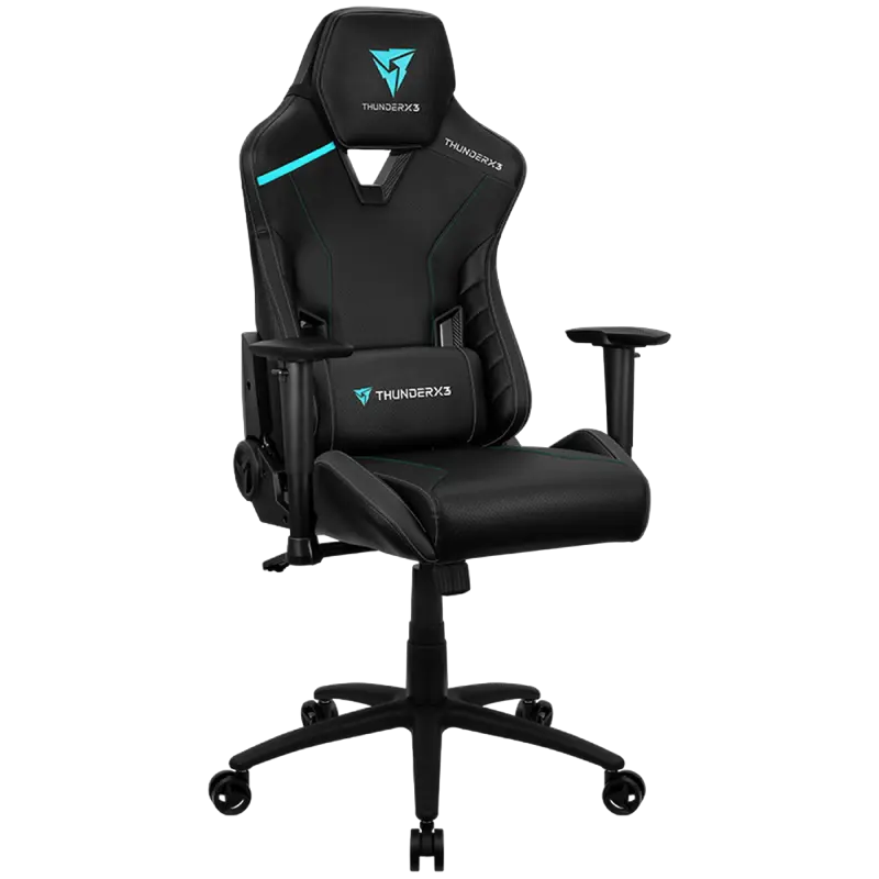 Игровое кресло ThunderX3 TC3 Искусственная кожа Чёрный