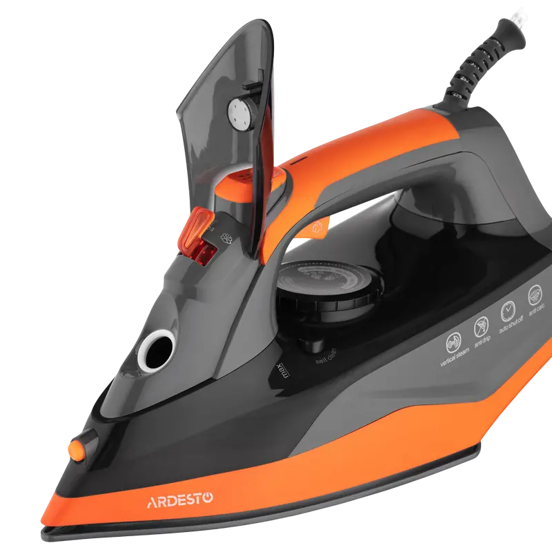 Утюг Ardesto IR-C2233-GR Черный | Оранжевый