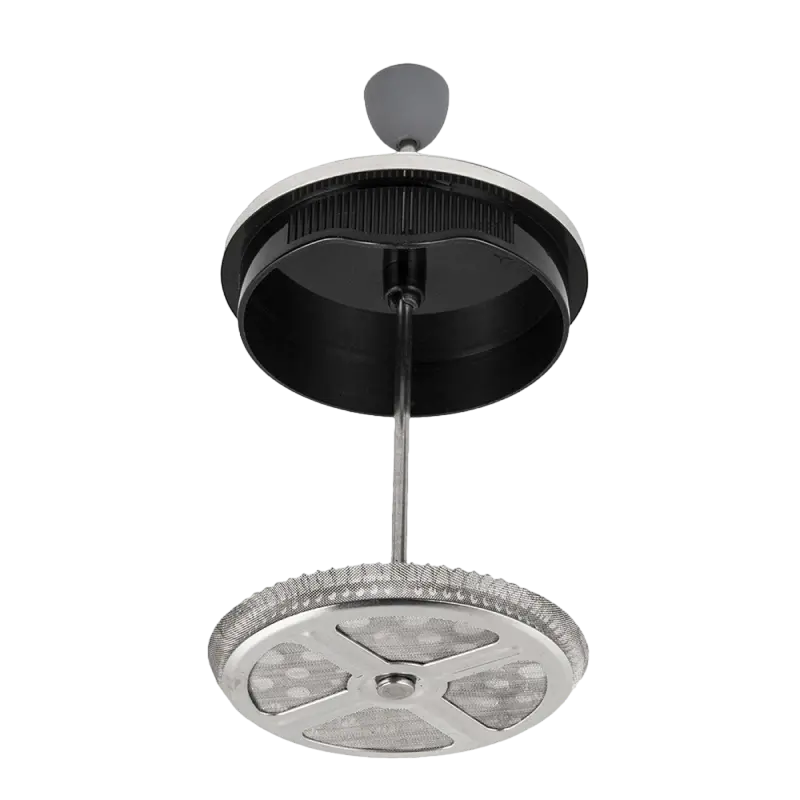 Френч-пресс Rondell Crystal Crystal Grey Серебристый