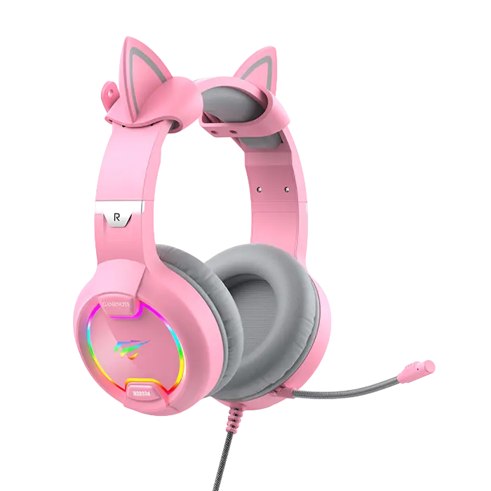 Căști Havit H2233d Roz