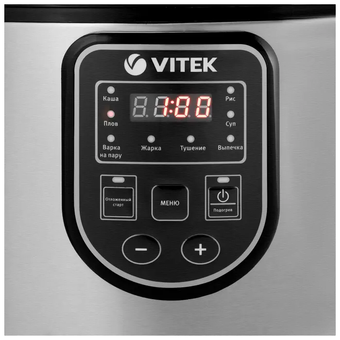 Мультиварка VITEK VT-4278 Черный/ Нержавеющая Сталь