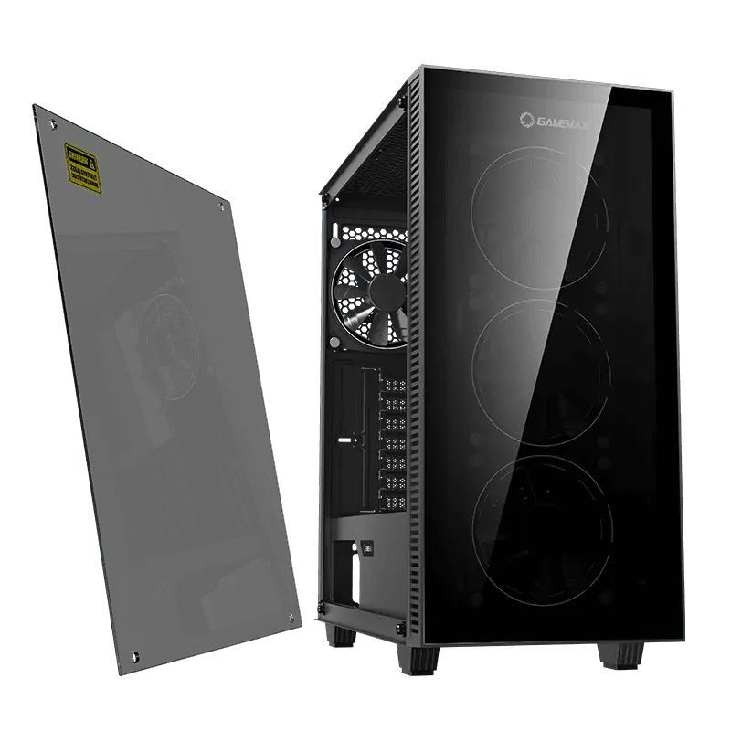 Carcasă PC Gamemax DARCO XD Midi-Tower Negru