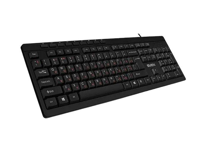 Клавиатура SVEN KB-C3010 Мембрана Черный