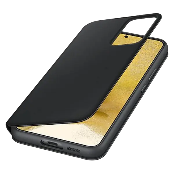 Husă tip carte Samsung Galaxy S22+ Smart Clear View Cover Negru