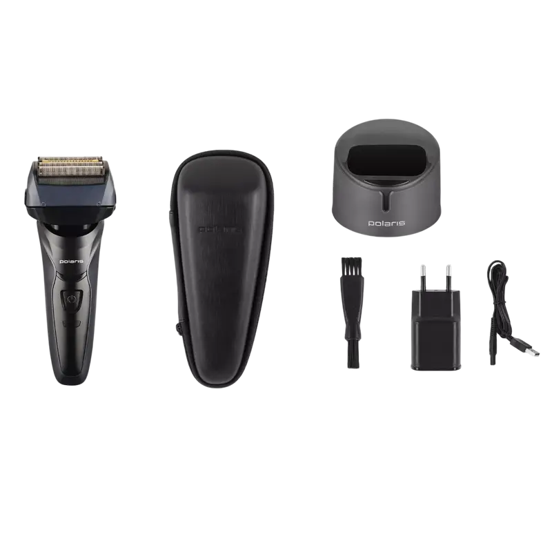 Электробритва мужская Polaris wet&dry 7D PROF 4+ Чёрный