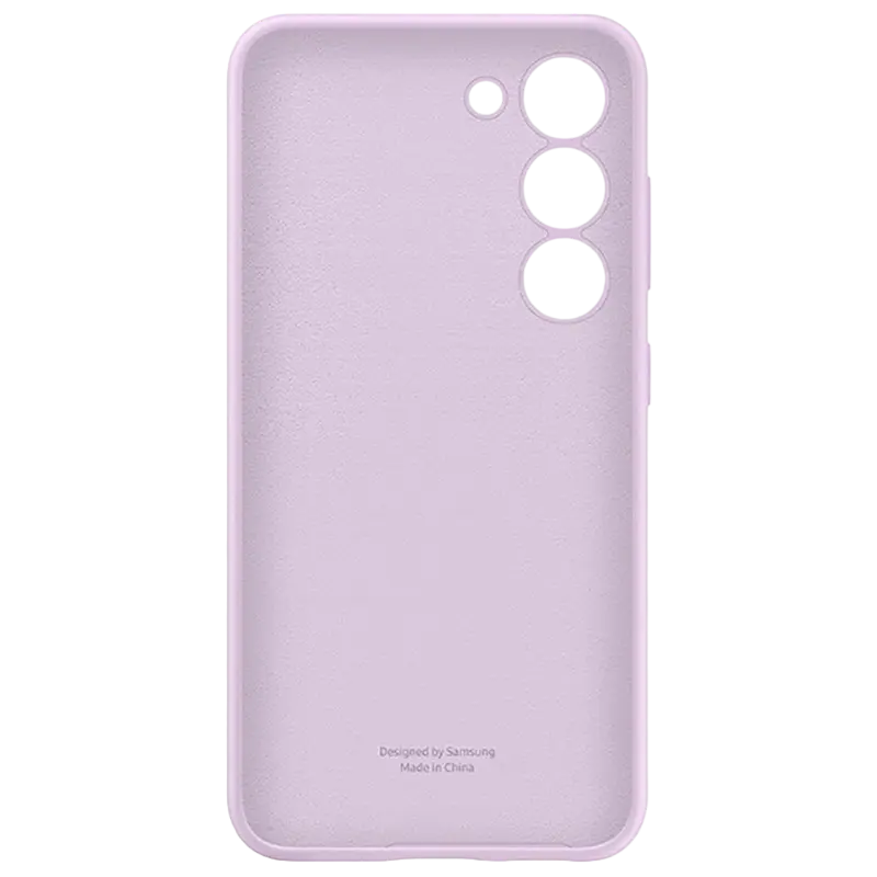 Чехол Samsung Galaxy S23 Silicone Cover Силиконовый Чехол Фиолетовый