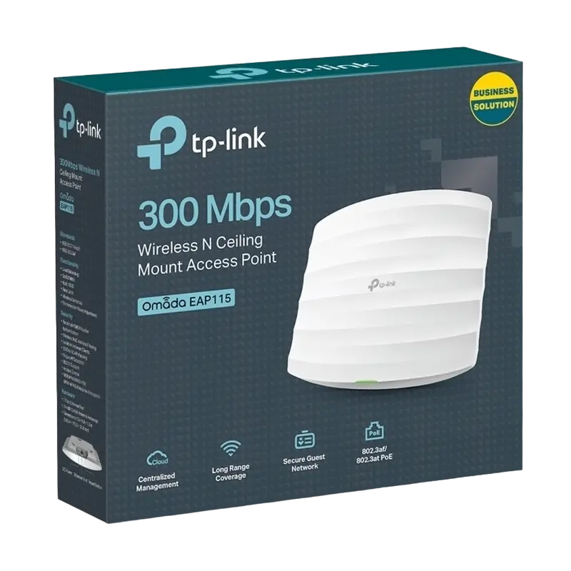 Punct de acces fără fir TP-LINK EAP115 Alb