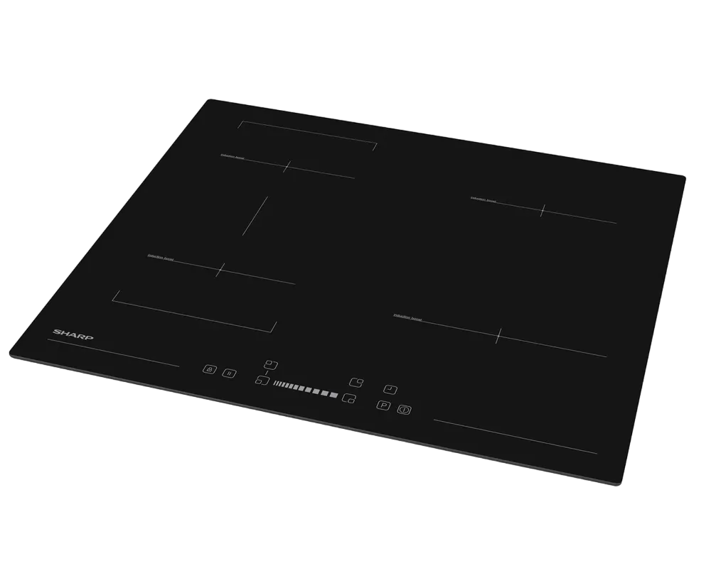 Индукционная варочная панель Sharp KH-6I27CS0I-EU Черный