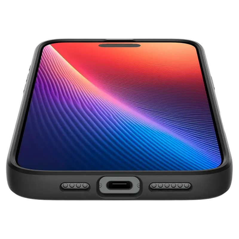 Чехол Spigen Apple iPhone 16 Liquid Air Liquid Air Матовый черный