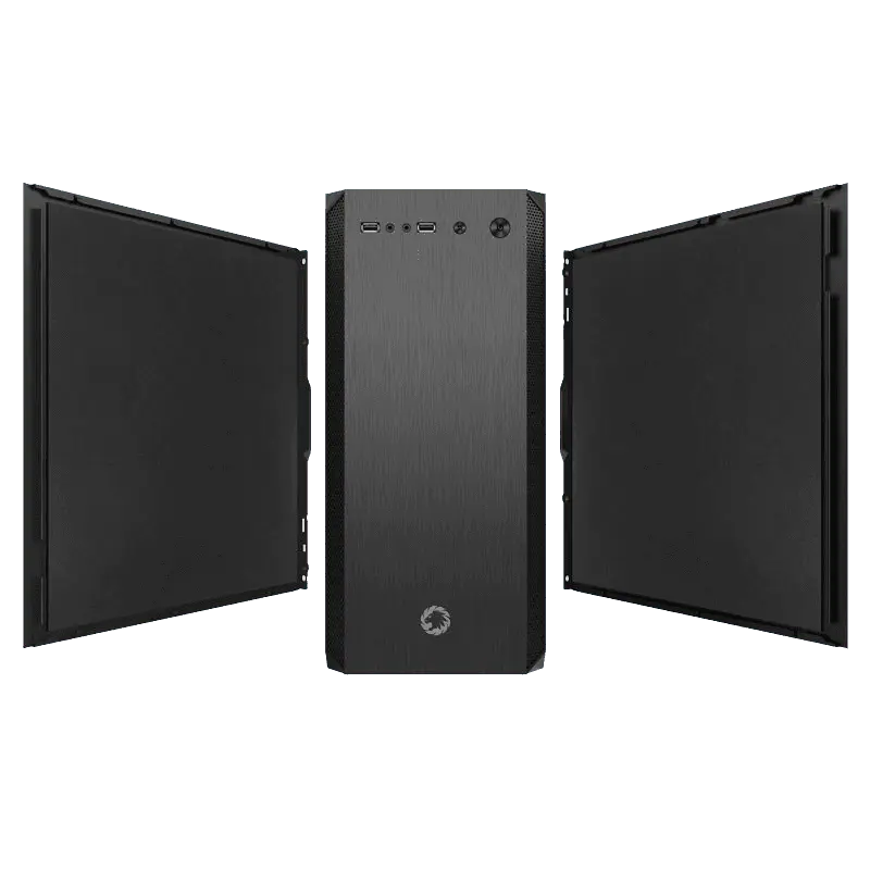 Carcasă PC Gamemax SILENT HILL Midi-Tower Negru