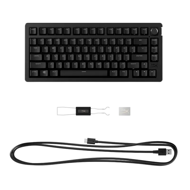 Клавиатура HyperX Alloy Rise 75 Механический Черный