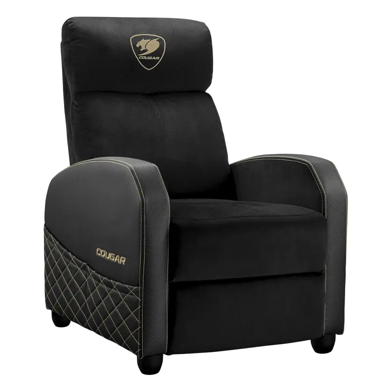 Игровое кресло Cougar Ranger Elite Искусственная кожа,Ткань Золотой