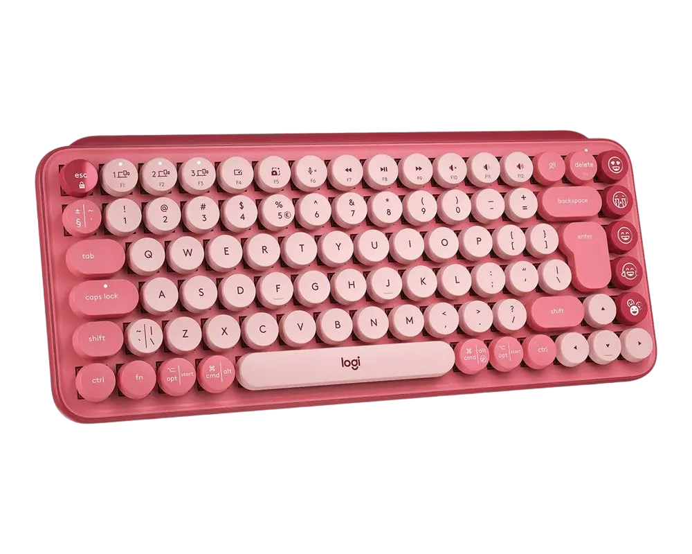 Клавиатура Logitech POP Keys Механический Розовый