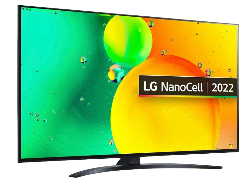 55" Nanocell SMART TV LG 55NANO766QA Negru