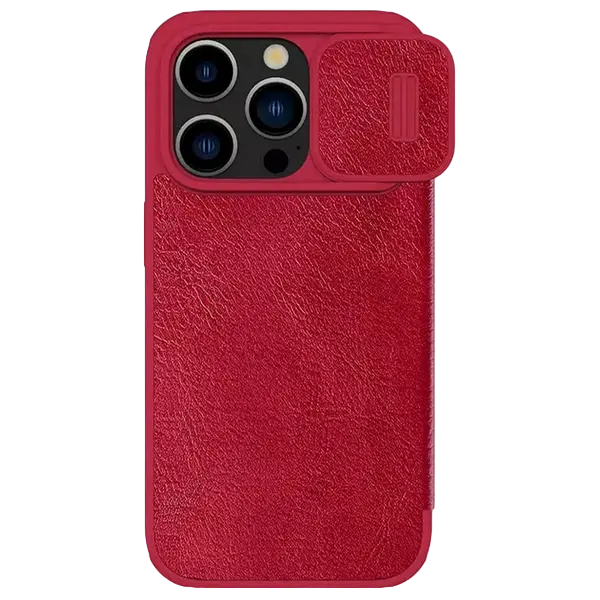 Чехол книжка Nillkin Apple iPhone 15 Pro Max Qin Pro Qin Pro Красный