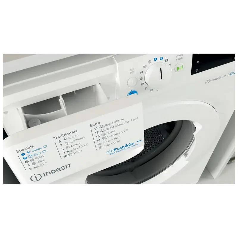 Стиральная машина Indesit BWE 81295X WV Белый