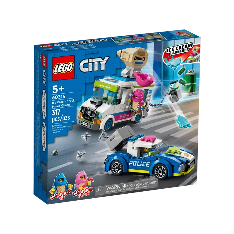 Конструктор LEGO Ice Cream Truck Police Chase Разноцветный