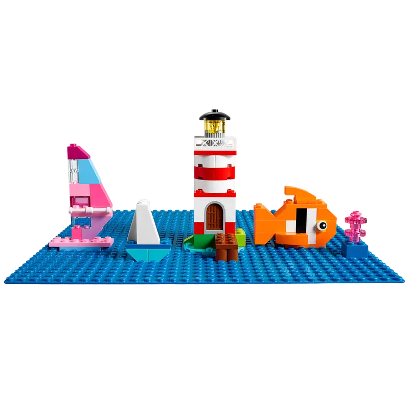 Конструктор LEGO Blue Baseplate Синий