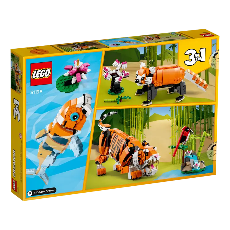 Конструктор LEGO Majestic Tiger Оранжевый