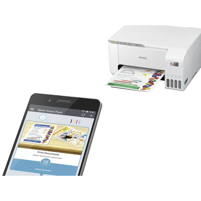 Струйный МФУ Epson EcoTank L3256 Цветной A4 Разноцветный