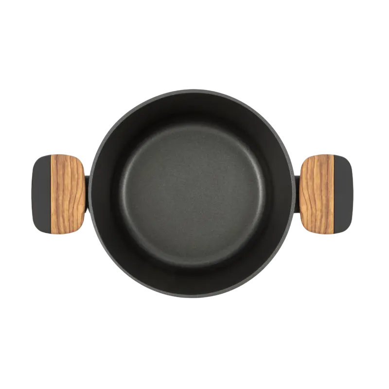 Кастрюля RESTO Mon MON Чёрный, Коричневый