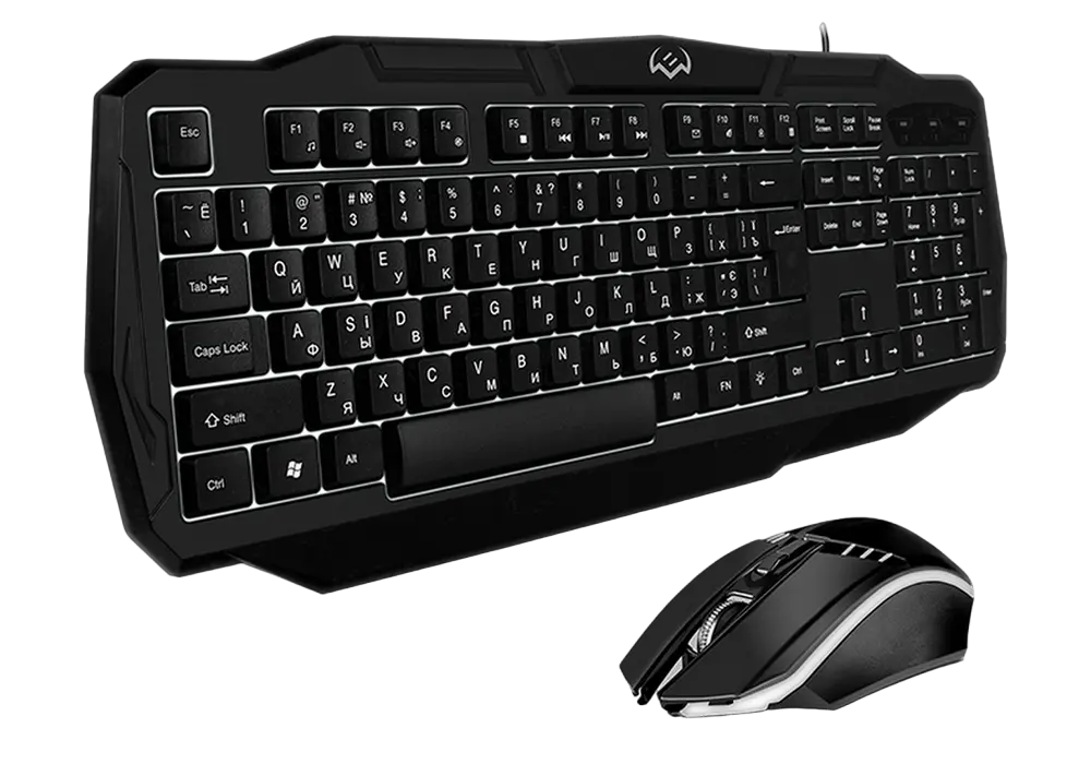 Клавиатура и мышь SVEN GS-9100 Мембрана Черный