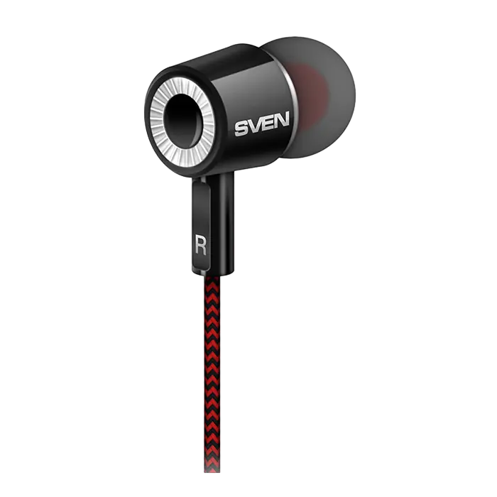 Наушники SVEN E-108 Чёрный/Красный