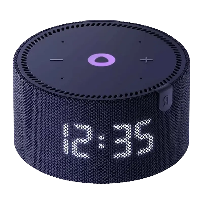 Умная колонка Yandex Station Mini with Clock Синий