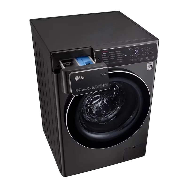 Mașină de spălat cu uscător LG F4T9RC9P Gri