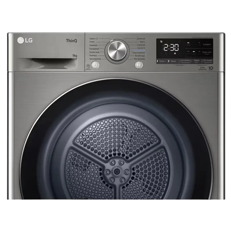 Сушильная машина LG DC90V5V9S Серый