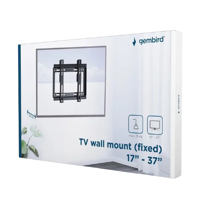 Suport pentru televizor Gembird WM-37F-01 Negru