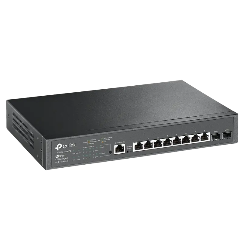 PoE коммутатор TP-LINK JetStream Черный