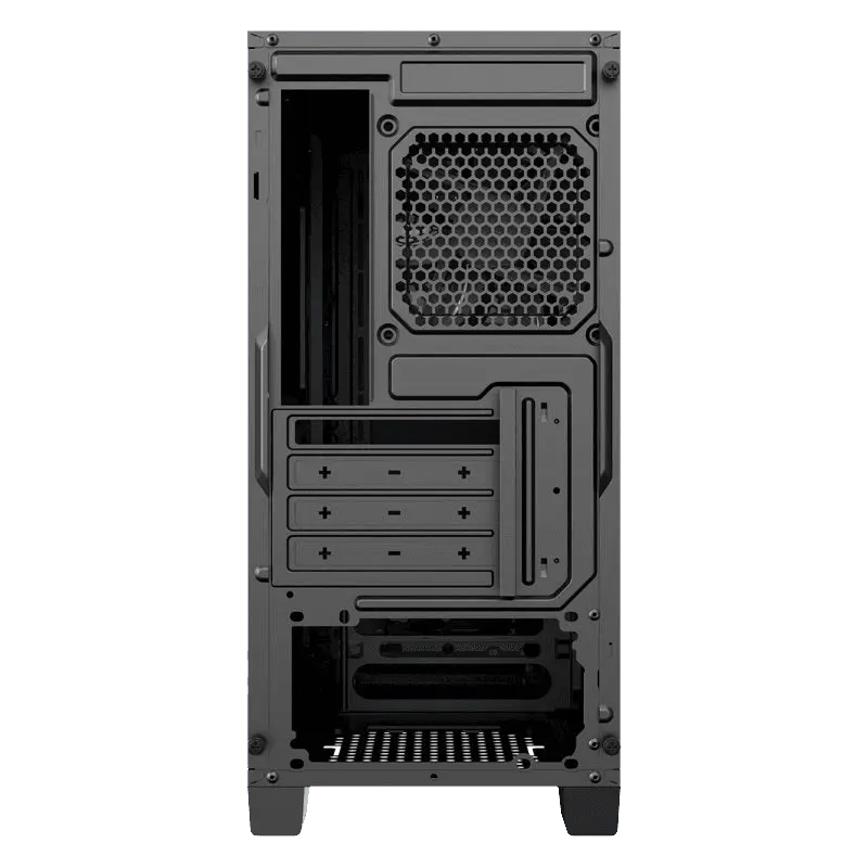 Carcasă PC Gamemax SILENT HILL Midi-Tower Negru