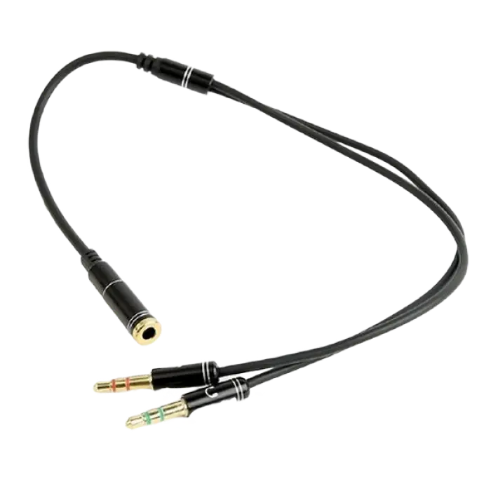 Аудио адаптер Cablexpert CCA-418M Черный