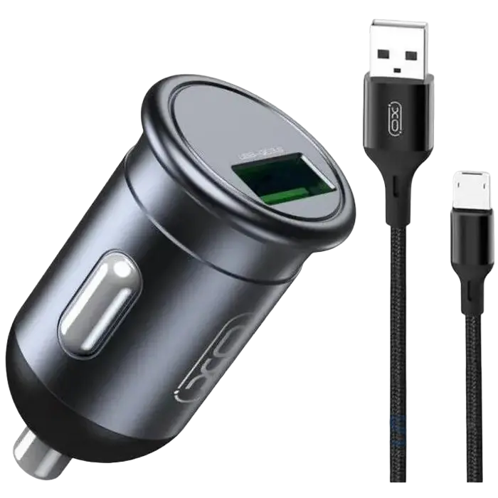 Incărcător auto XO CC46 Negru