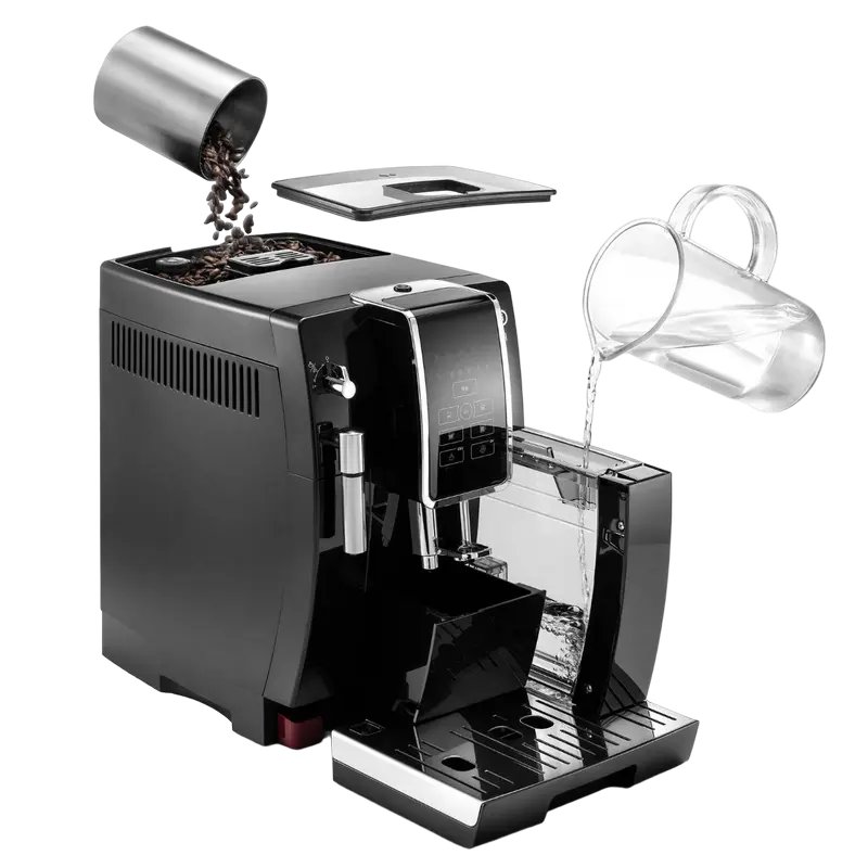 Кофемашина DeLonghi ECAM358.15B Черный