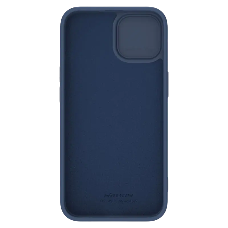 Husă Nillkin Apple iPhone 15 CamShield Silky Silicone CamShield Silky Albastru Marin