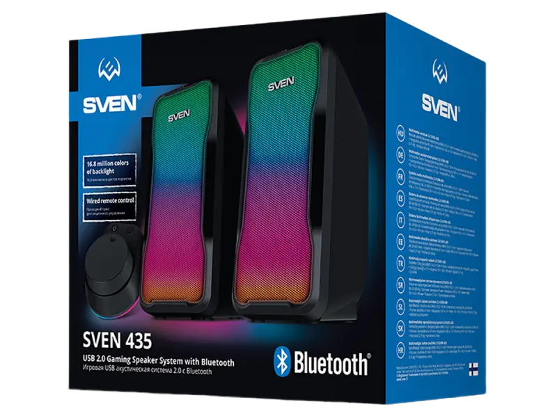 Компьютерные колонки SVEN 435 Черный