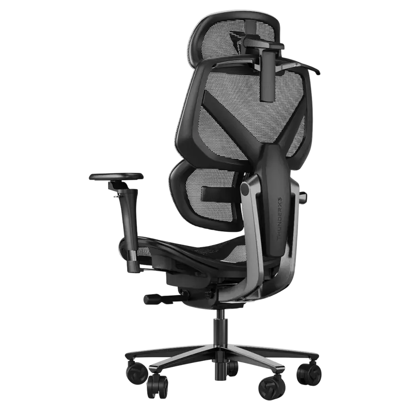 Игровое кресло ThunderX3 Flex Pro Mesh Вентилируемая Сетка Чёрный