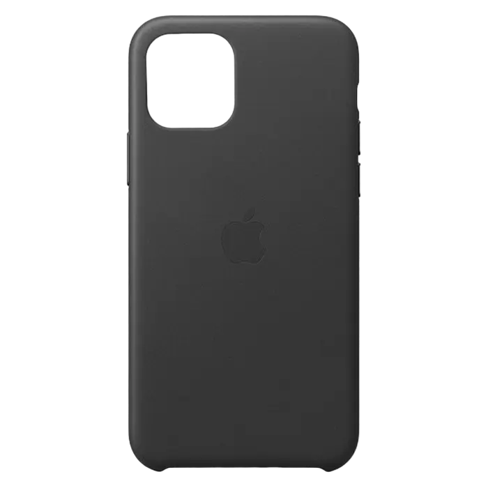 Чехол Apple iPhone 11 Pro Leather Case Кожаный чехол Чёрный