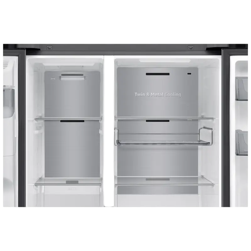 Холодильник Samsung RS80F67KCTEO Нержавеющая сталь