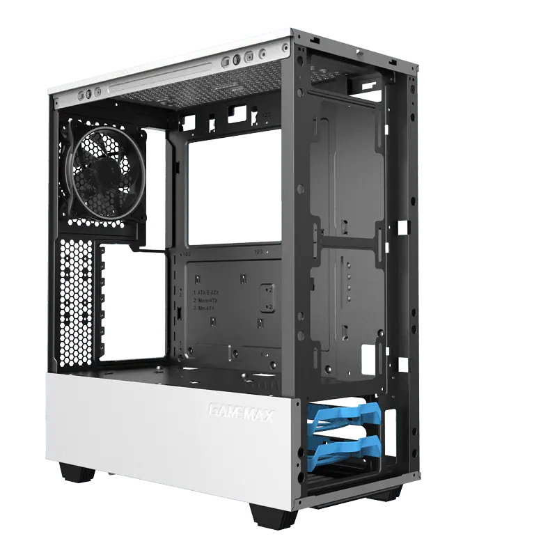 Компьютерный корпус Gamemax PANDA T802 WT Midi-Tower Белый