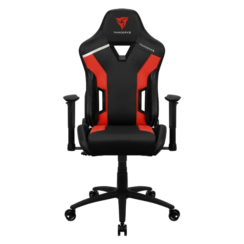 Игровое кресло ThunderX3 TC3 Искусственная кожа Чёрный/Красный
