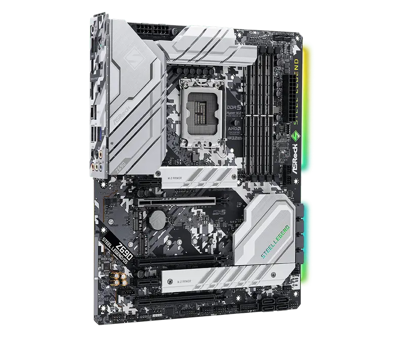Материнская плата ASRock Z690 STEEL LEGEND/D5 LGA1700 ATX