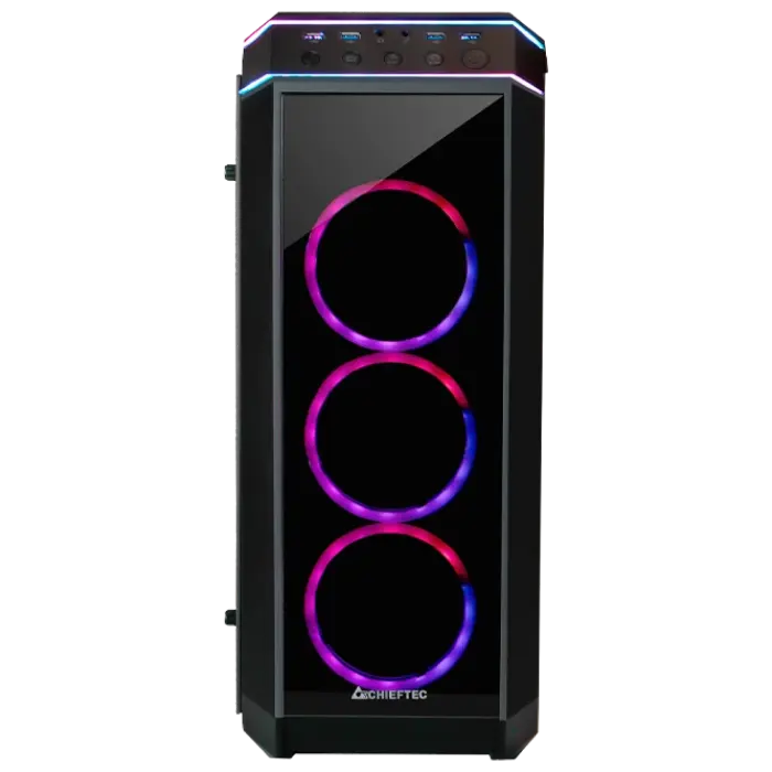 Carcasă PC Chieftec GP-02B-OP Midi-Tower Negru