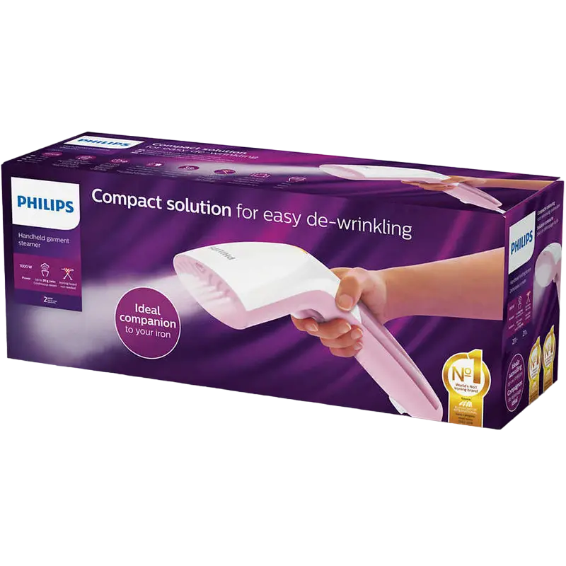 Ручной отпариватель Philips GC299/40 Розовый