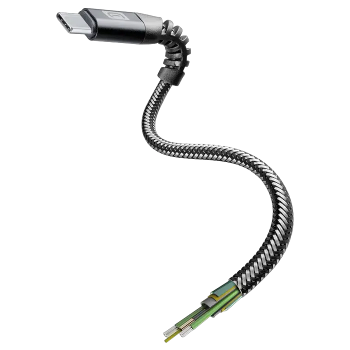 Incărcător auto Cellularline Tetraforce Charger Kit Negru