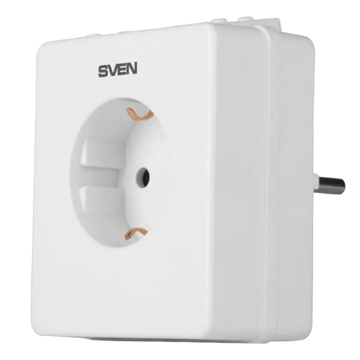 Prelungitor electric SVEN OVP-16PD Alb