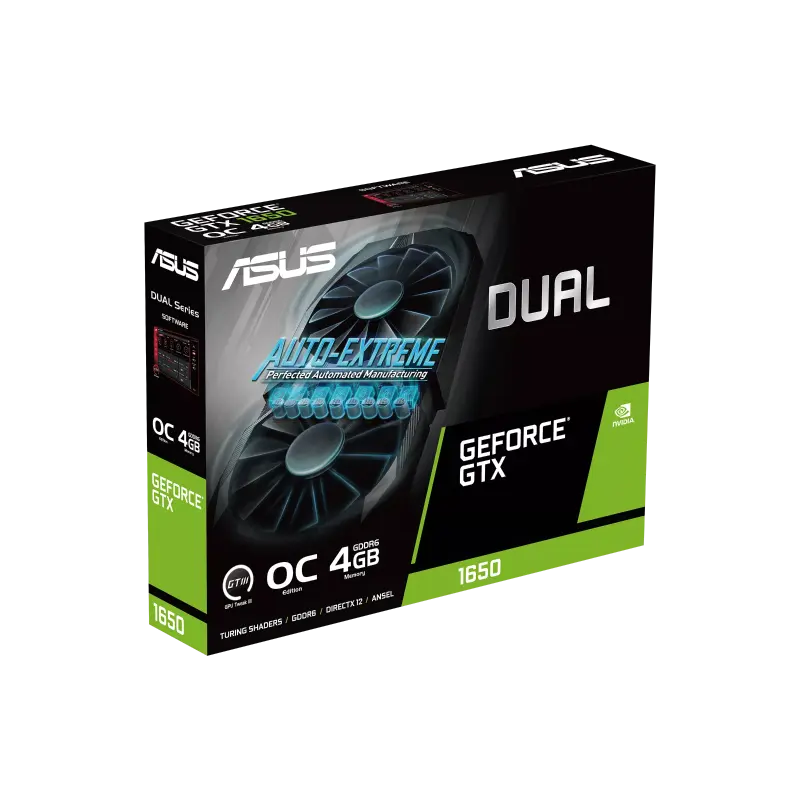 Видеокарта ASUS Dual GeForce GTX 1650 V2 OC