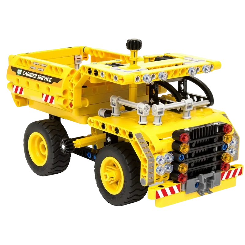 Конструктор iM.Master Construction Dump Truck & Plane Жёлтый